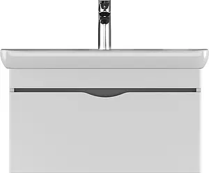 Тумба-умывальник подвесная ISVEA Viva 80 белый 21VVS001080I+10VV50081SV Тумба-умывальник подвесная ISVEA Viva 80 белый 21VVS001080I+10VV50081SV, 5