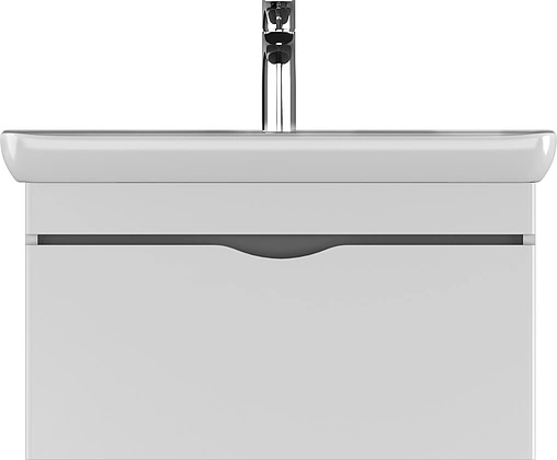 Тумба-умывальник подвесная ISVEA Viva 80 белый 21VVS001080I+10VV50081SV