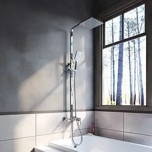 Душевая система со смесителем для ванны IDDIS Bild хром BILSB1Fi06, 3