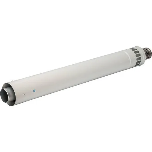 Коаксиальная труба Ø 60/100мм L=900мм с наконечником Stout SCA-6010-000900