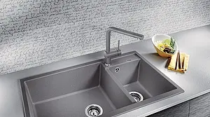 Смеситель для кухни с выдвижным изливом Blanco Linus-S жемчужный 516709 Смеситель для кухни с выдвижным изливом Blanco Linus-S жемчужный 516709, 2