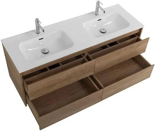 Тумба под умывальник подвесная BelBagno KRAFT 140 Rovere Nebrasca Nature KRAFT-1400-4C-SO-2-RNN