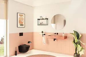 Клавиша смыва для унитаза VitrA Root Round 740-2211 черный матовый, 3