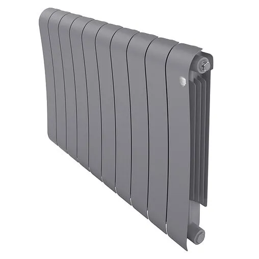 Радиатор биметаллический 10 секций Royal Thermo Infinity 500 Silver Satin RTINSS50010 Радиатор биметаллический 10 секций Royal Thermo Infinity 500 Silver Satin RTINSS50010