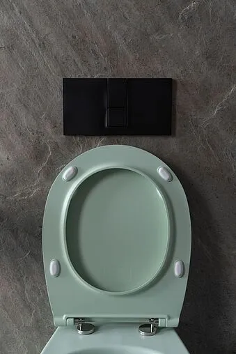 Унитаз подвесной безободковый Allen Brau Fantasy мятный 4.11004.MT