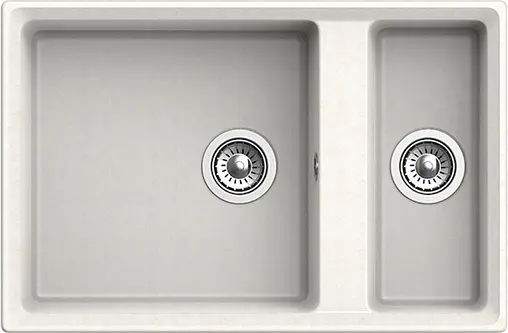 Мойка кухонная GranFest Level LV-760K белый