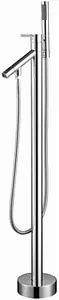 Смеситель для ванны напольный Swedbe Spira хром 4010 Смеситель для ванны напольный Swedbe Spira хром 4010, 1