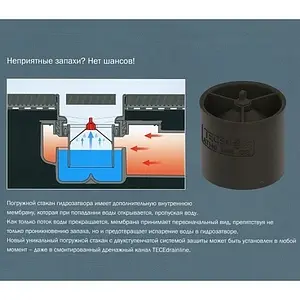 Стакан с мембраной для сифона (арт. 650000) TECEdrainline 660016 Стакан с мембраной для сифона (арт. 650000) TECEdrainline 660016, 2