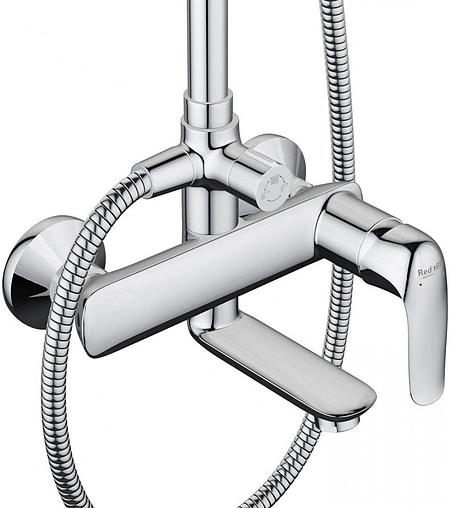 Душевая система со смесителем для ванны Damixa Palace Evo хром 974230000