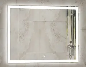 Зеркало с подсветкой Continent Mercury Led 90x70 белый ЗЛП569 Зеркало с подсветкой Continent Mercury Led 90x70 белый ЗЛП569, 5