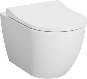 Унитаз подвесной безободковый VitrA Mia Round SmoothFlush белый 7510B003-0075 Унитаз подвесной безободковый VitrA Mia Round SmoothFlush белый 7510B003-0075, 1