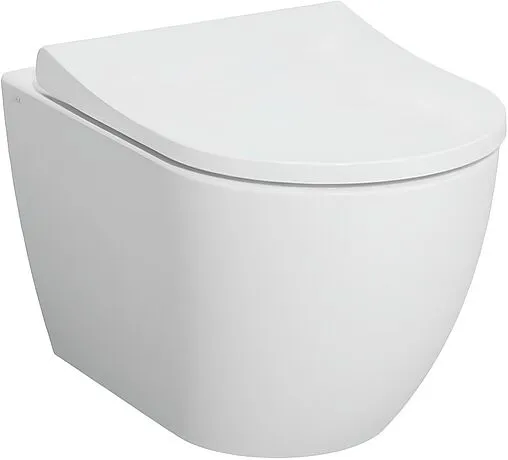 Унитаз подвесной безободковый VitrA Mia Round SmoothFlush белый 7510B003-0075