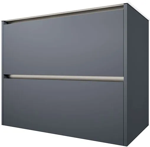 Тумба под умывальник подвесная Allen Brau Activity 80 синий/олива браш 1.34012.BGM