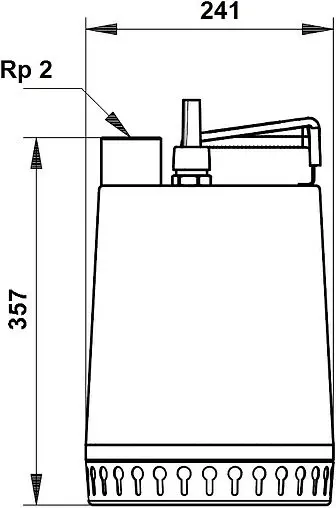 Насос дренажный Q=30м³/ч H=16м Grundfos UNILIFT AP12.50.11.1 96001958