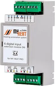 Дискретный блок расширения MyHeat DI6 6298, 2