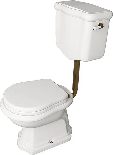 Унитаз со средним бачком Kerasan Retro белый 101001+107201+