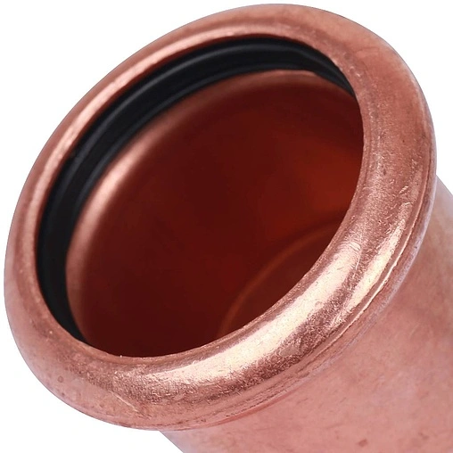 Отвод пресс двухраструбный 28мм угол 45° Sanha 6041 1604128