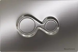 Клавиша смыва для унитаза ArtCeram Monet 701.000.71 хром глянцевый Клавиша смыва для унитаза ArtCeram Monet 701.000.71 хром глянцевый, 1