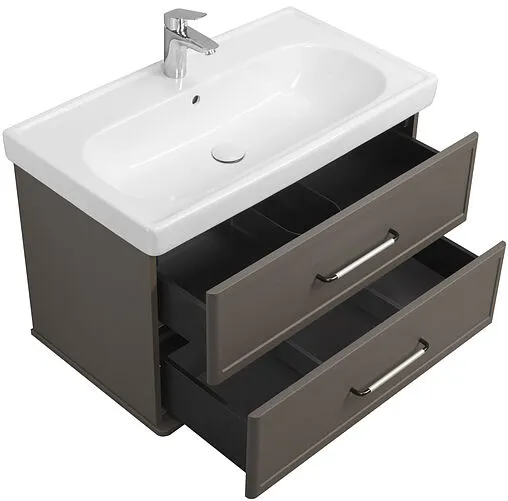 Тумба под умывальник подвесная Aquaton Нео-Классика 85 мускат 1A286301NCR30