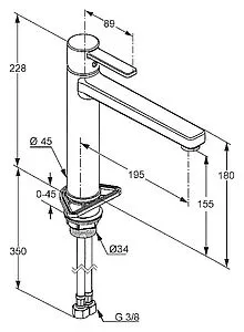 Смеситель для кухни Kludi Zenta хром 389739675 Смеситель для кухни Kludi Zenta хром 389739675, 2