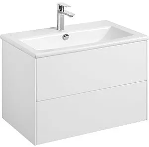 Тумба-умывальник подвесная Aquaton Сохо 75 белый глянец 1A2581K2AJ010 Тумба-умывальник подвесная Aquaton Сохо 75 белый глянец 1A2581K2AJ010, 1