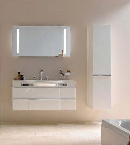 Тумба под умывальник подвесной Laufen Palace 120 белый матовый 4.0130.2.075.463.R