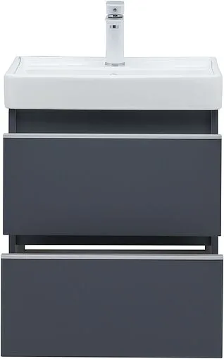 Тумба под умывальник подвесная Aquanet Вега 50 маренго 00329588