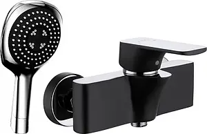 Смеситель для душа D&K Berlin Technische чёрный/хром DA1433115 Смеситель для душа D&K Berlin Technische чёрный/хром DA1433115, 1