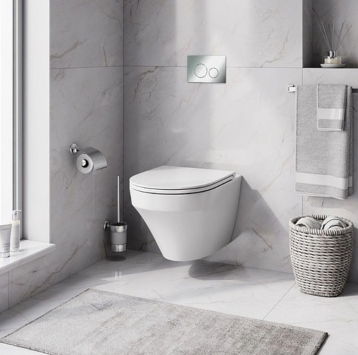 Комплект 6 в 1 Am.Pm Inspire FlashClean IS49051.501700 с кнопкой хром глянцевый