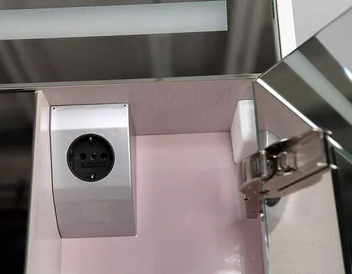 Шкаф-зеркало Aquaton Блент 100 белый 1A166502BL010