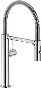 Смеситель для кухни с гибким изливом Franke Pescara Semi-Pro L хром 115.0393.975 Смеситель для кухни с гибким изливом Franke Pescara Semi-Pro L хром 115.0393.975, 1