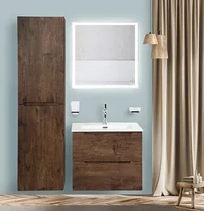 Зеркало с подсветкой BelBagno 60x60 механическая кнопка SPC-GRT-600-600-LED-BTN Зеркало с подсветкой BelBagno 60x60 механическая кнопка SPC-GRT-600-600-LED-BTN, 5