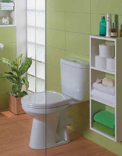 Унитаз-компакт Santek Анимо белый 1WH302132