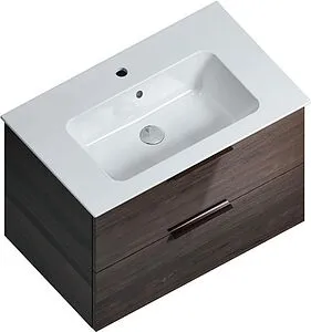 Тумба-умывальник подвесная Kerama Marazzi Piano 75 дымчатый вяз PI.75\OLM+PI.wb.75 Тумба-умывальник подвесная Kerama Marazzi Piano 75 дымчатый вяз PI.75\OLM+PI.wb.75, 1