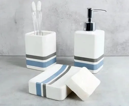 Мыльница Fixsen Dony белый/с рисунком FX-232-4