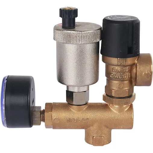 Группа безопасности котла до 85 кВт ½&quot; 3 бар Meibes Тип K M66065