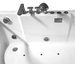 Ванна акриловая с гидромассажем Gemy 165x80 R G9227 E R, 4