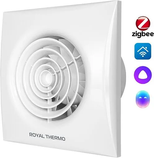 Вентилятор канальный Royal Thermo Sunrise RAFR 120 D белый