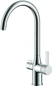 Смеситель для кухни с подключением к фильтру IDDIS Pure хром PURSBFJi05, 1