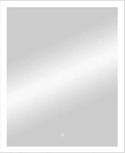 Зеркало с подсветкой Continent Sevilla Led 80x90 с подогревом белый ЗЛП642