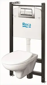 Комплект 5 в 1 Roca Mitos L 893100020 с кнопкой хром глянцевый, 3