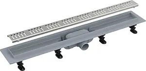 Лоток душевой Set 950мм h=62мм 0.46л/сек AlcaPlast APZ10-950M Simple, 1