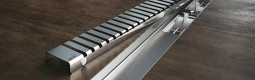 Лоток душевой 750мм h=55мм 0.53л/сек AlcaPlast APZ101-750 Low