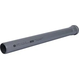 Труба канализационная внутренняя D=50мм L=1000мм Sinikon 500049, 4