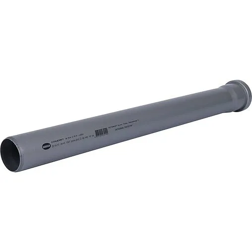 Труба канализационная внутренняя D=50мм L=1000мм Sinikon 500049