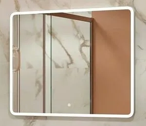 Зеркало с подсветкой Uperwood Upd Foster 90 белый/серебро 291020580, 1