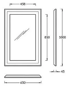 Зеркало Kerama Marazzi Plaza Classic 65 капучино PL.C.mi.65\\CAP Зеркало Kerama Marazzi Plaza Classic 65 капучино PL.C.mi.65\\CAP, 2