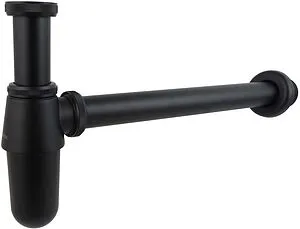 Сифон бутылочный для раковины Aquatek чёрный матовый AQ6011MB Сифон бутылочный для раковины Aquatek чёрный матовый AQ6011MB, 1