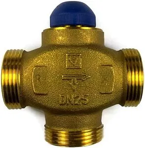 Трехходовой разделительный клапан 1&quot; Kvs 3.0 Herz Calis TS RD 1776139, 2