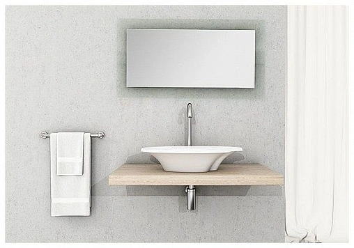 Раковина Aquanet Desire V45-N 65 белый матовый 00198936